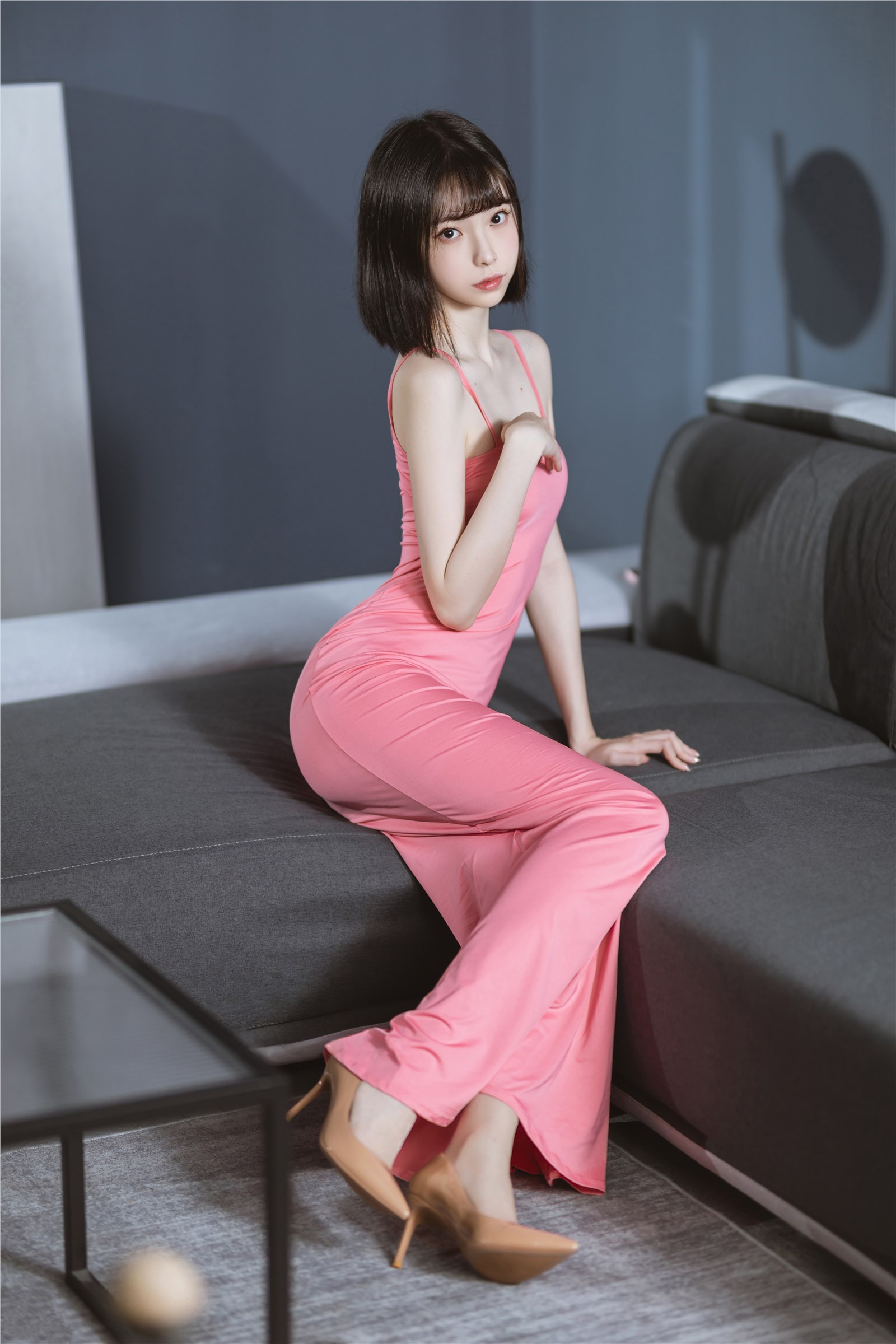 Xu Lan LAN - NO.033 Pink Long Dress(14)